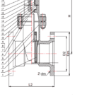 Awwa Non Rising Stem Gate Valve