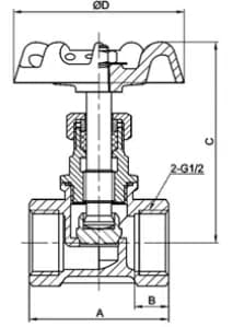 Brass Globe Valve