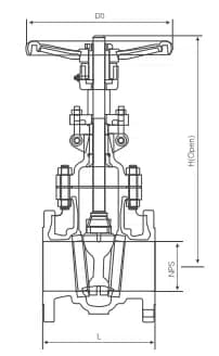 Bronze Flanged Gate Valve