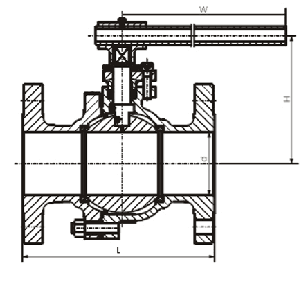 Casting Floating Ball Valve