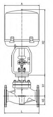 Electric Single Seat Control Valve