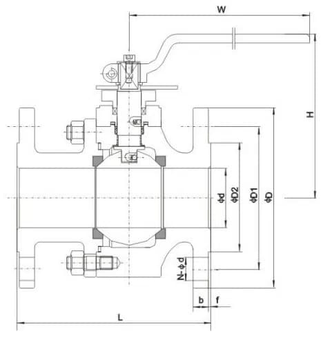 Forged Floating Ball Valve