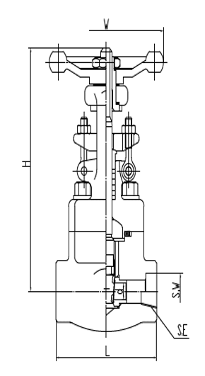 Forged Steel Gate Valve