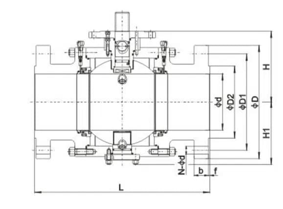 Forged Trunnion Ball Valve