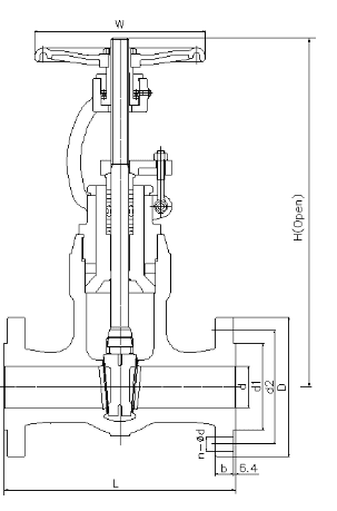 Pressure Seal Gate Valve
