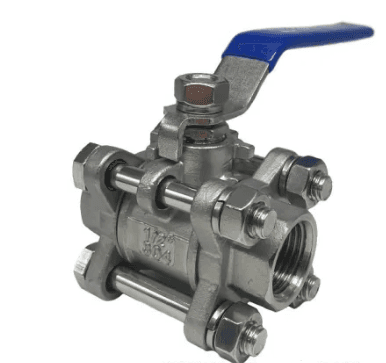 Titanium Gr 5 3pc Ball Valve