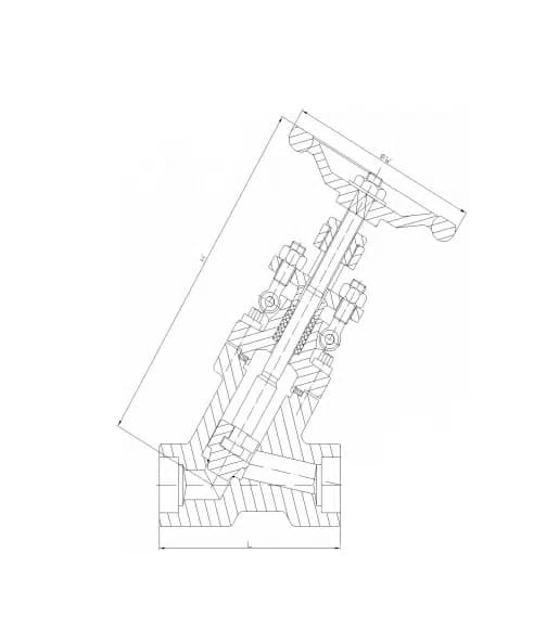 Y Type Globe Valve