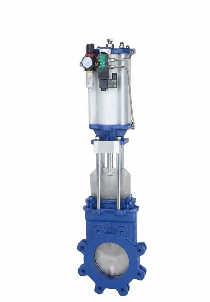 Pneumatic Actuated Knife Gate Valve