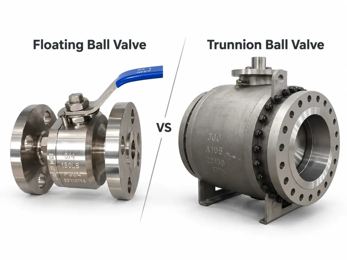 Trunnion vs Floating Ball Valve for Nigerian Gas Pipelines