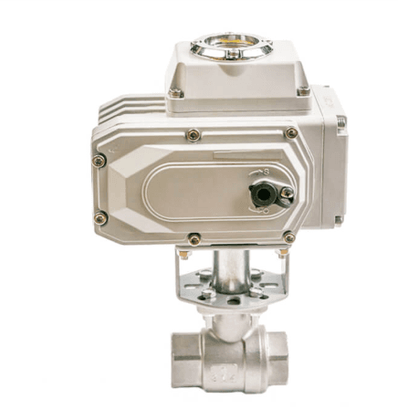 Electric Actuated 2-Piece Ball Valve