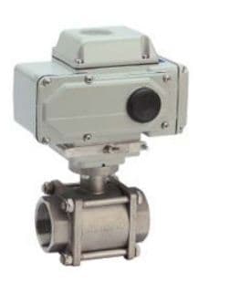 Electric Actuated 3-Piece Ball Valve