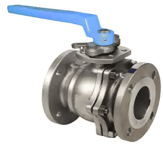 Titanium Gr 5 2piece Flanged Ball Valve