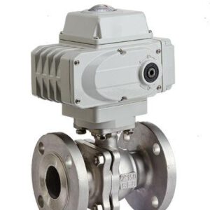Electric Actuated 2 Piece Flanged Ball Valve