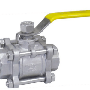 Alloy 20 3 Piece Screwed Ball Valve