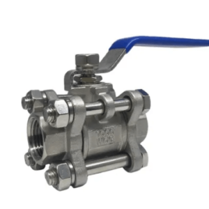 Hastelloy C276 3 Piece Screwed Ball Valve